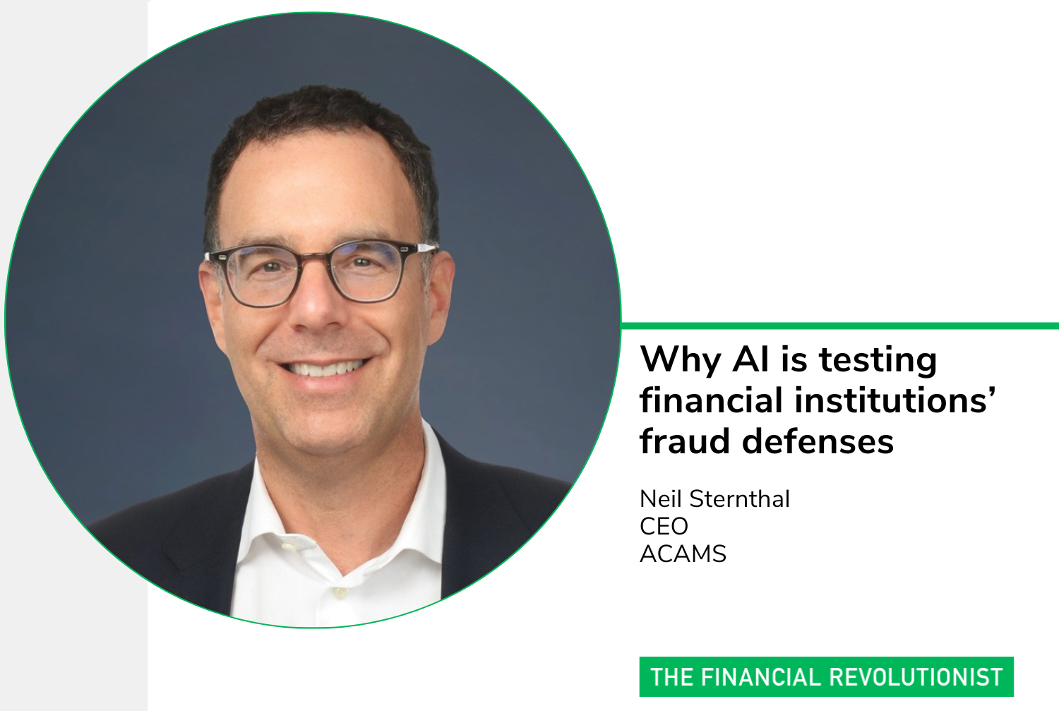 Why AI is testing financial institutions’ fraud defenses