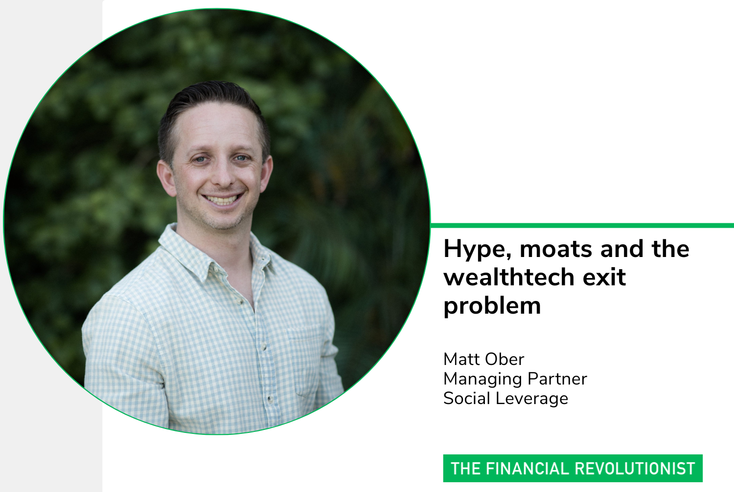 Hype, moats and the wealthtech exit problem