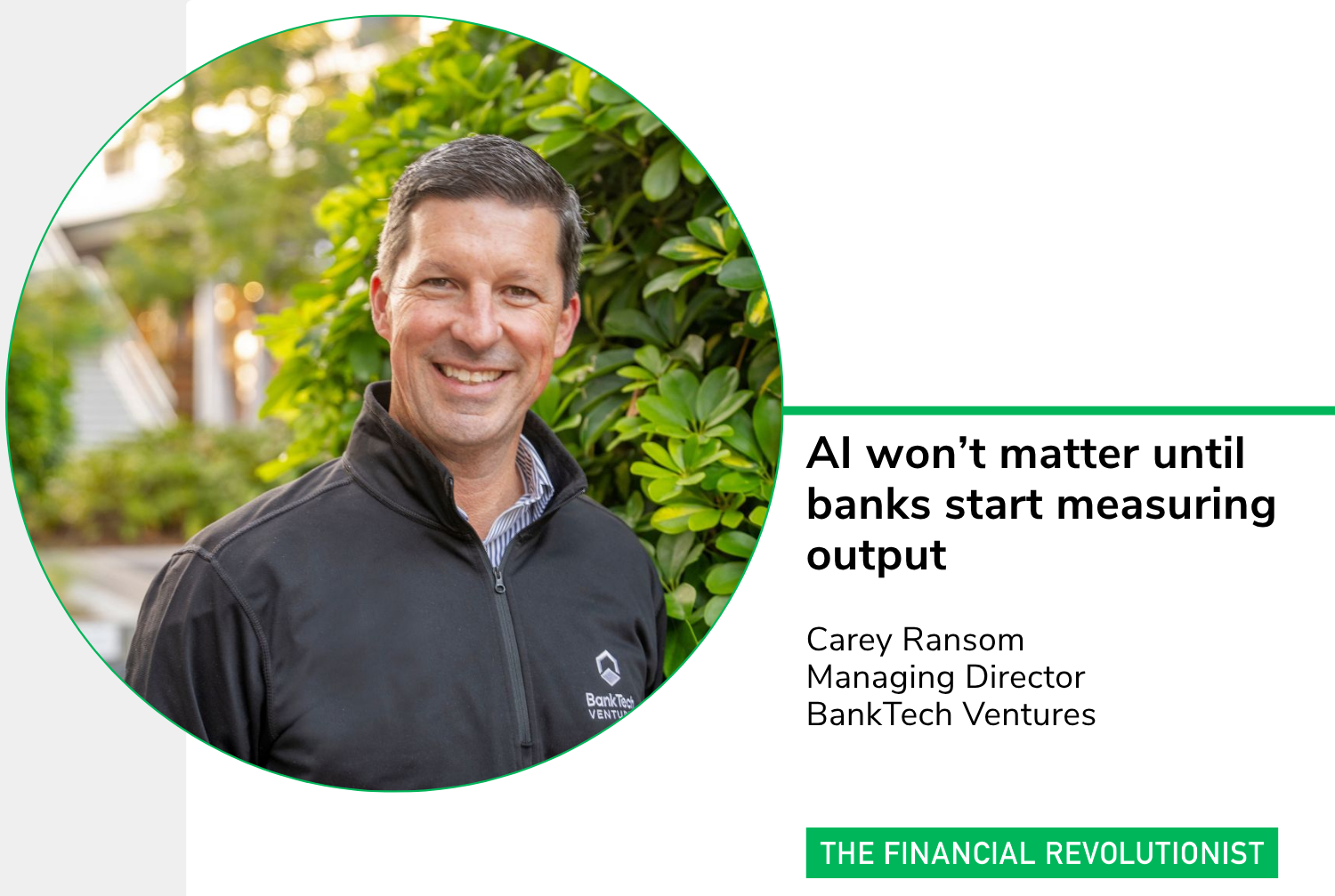 AI won’t matter until banks start measuring output