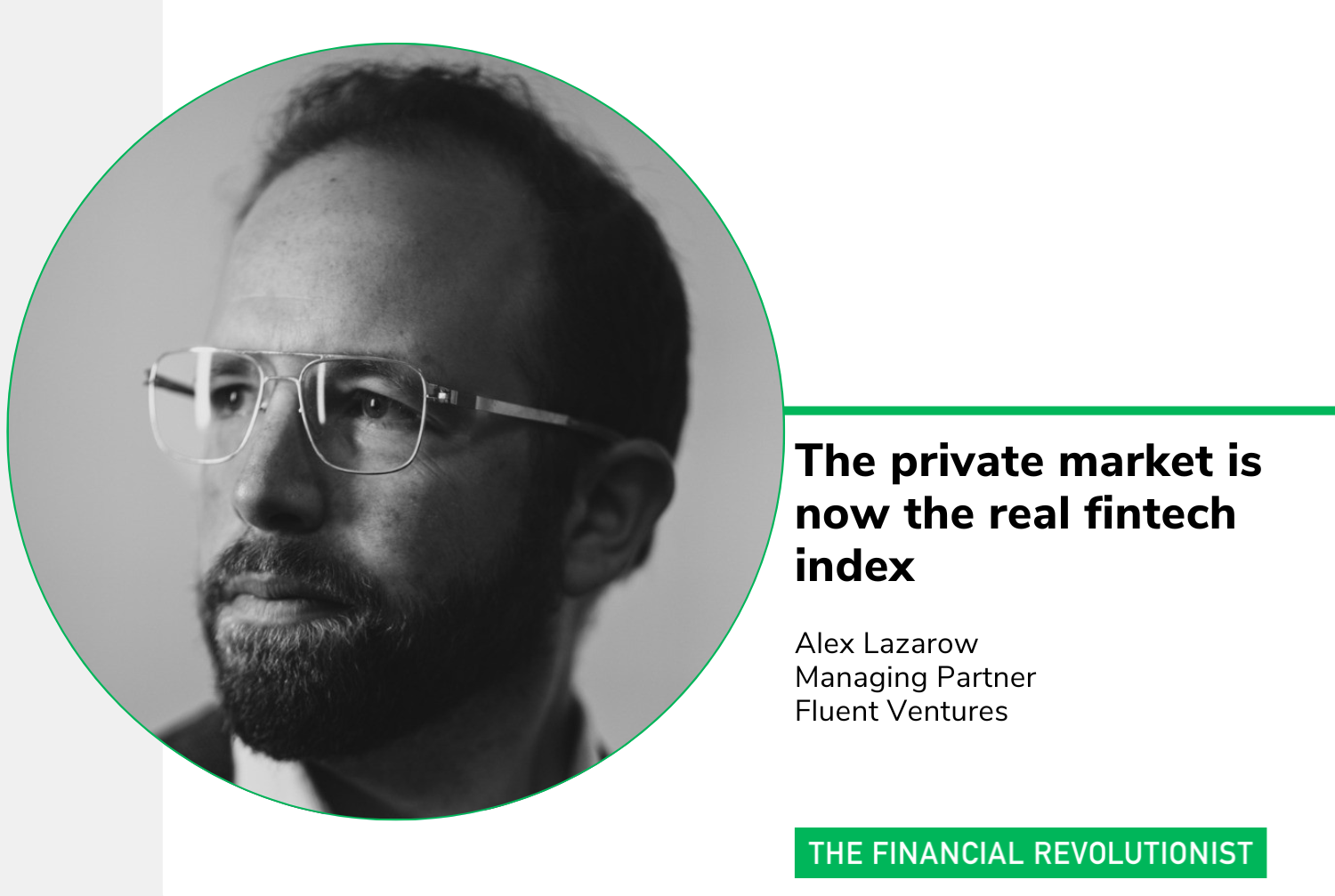  The private market is now the real fintech index