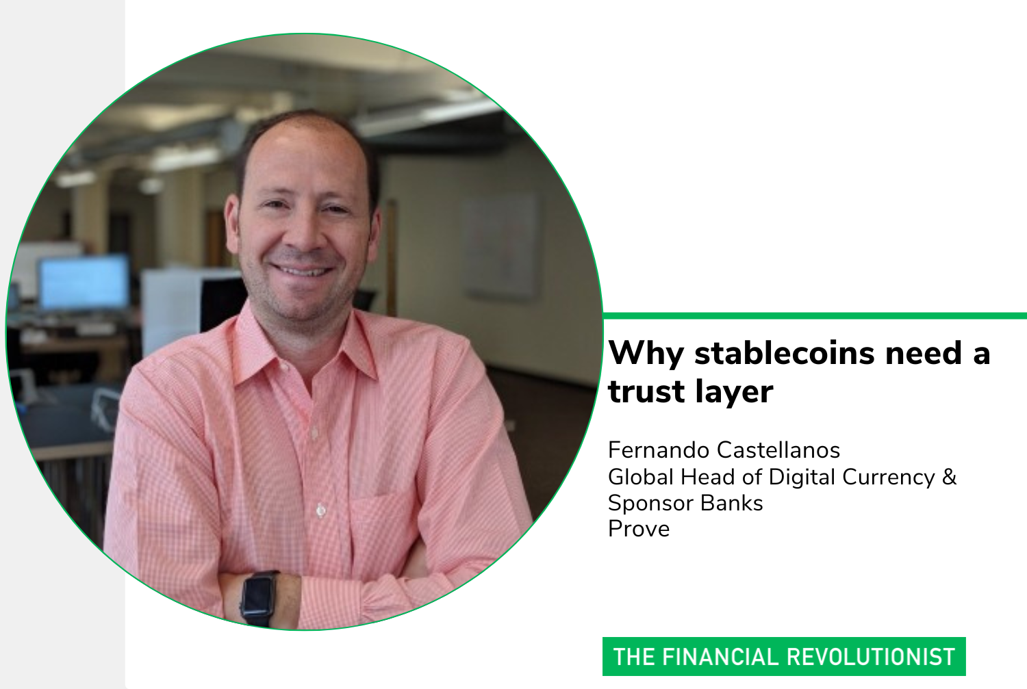  Why stablecoins need a trust layer
