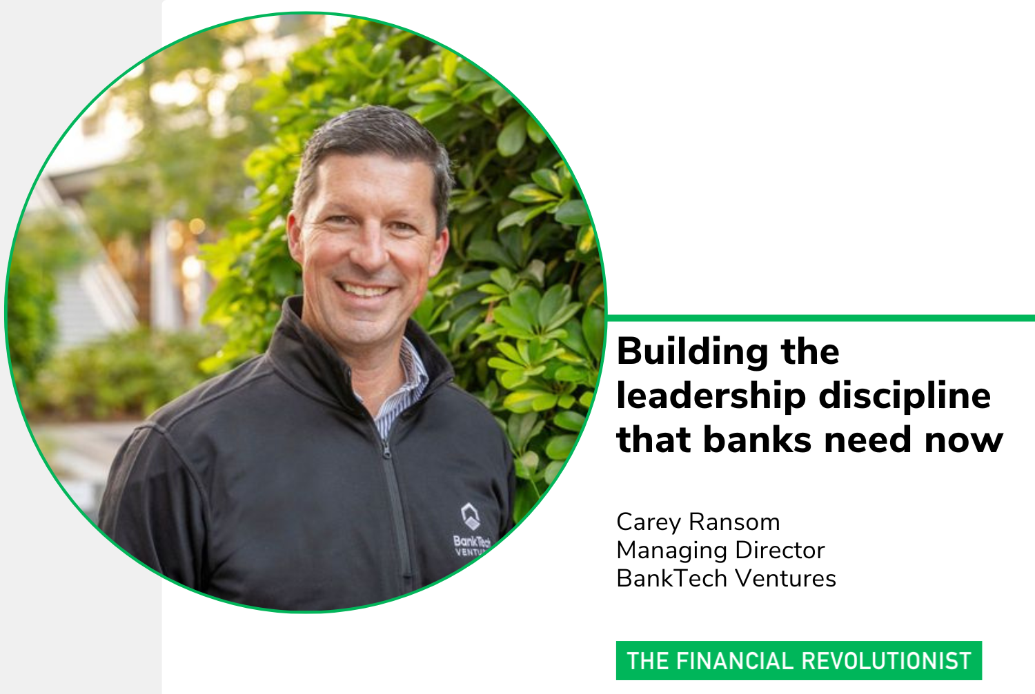 Building the leadership discipline that banks need now
