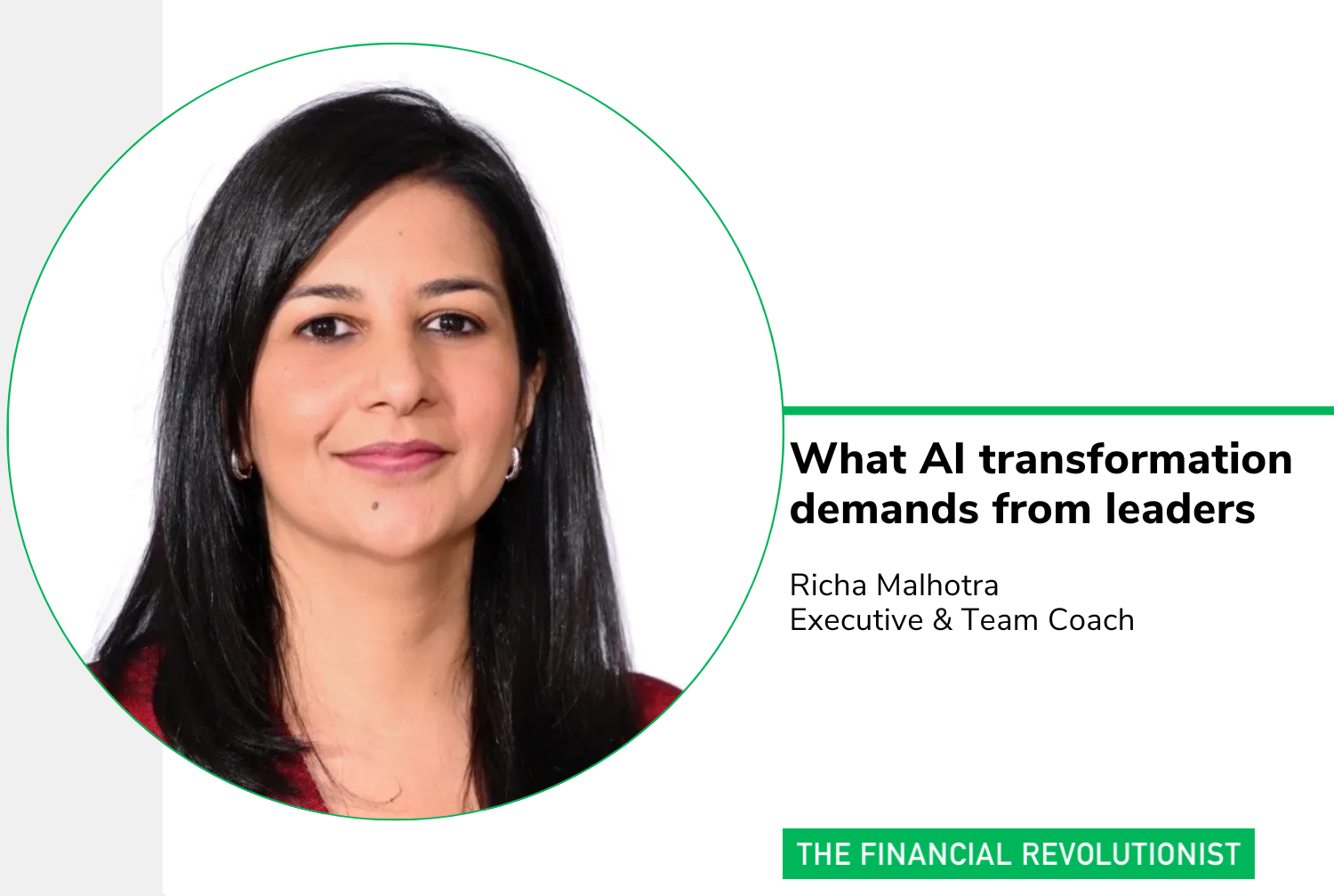 What AI transformation demands from leaders