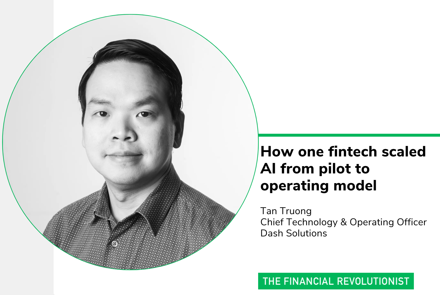 How one fintech scaled AI from pilot to operating model