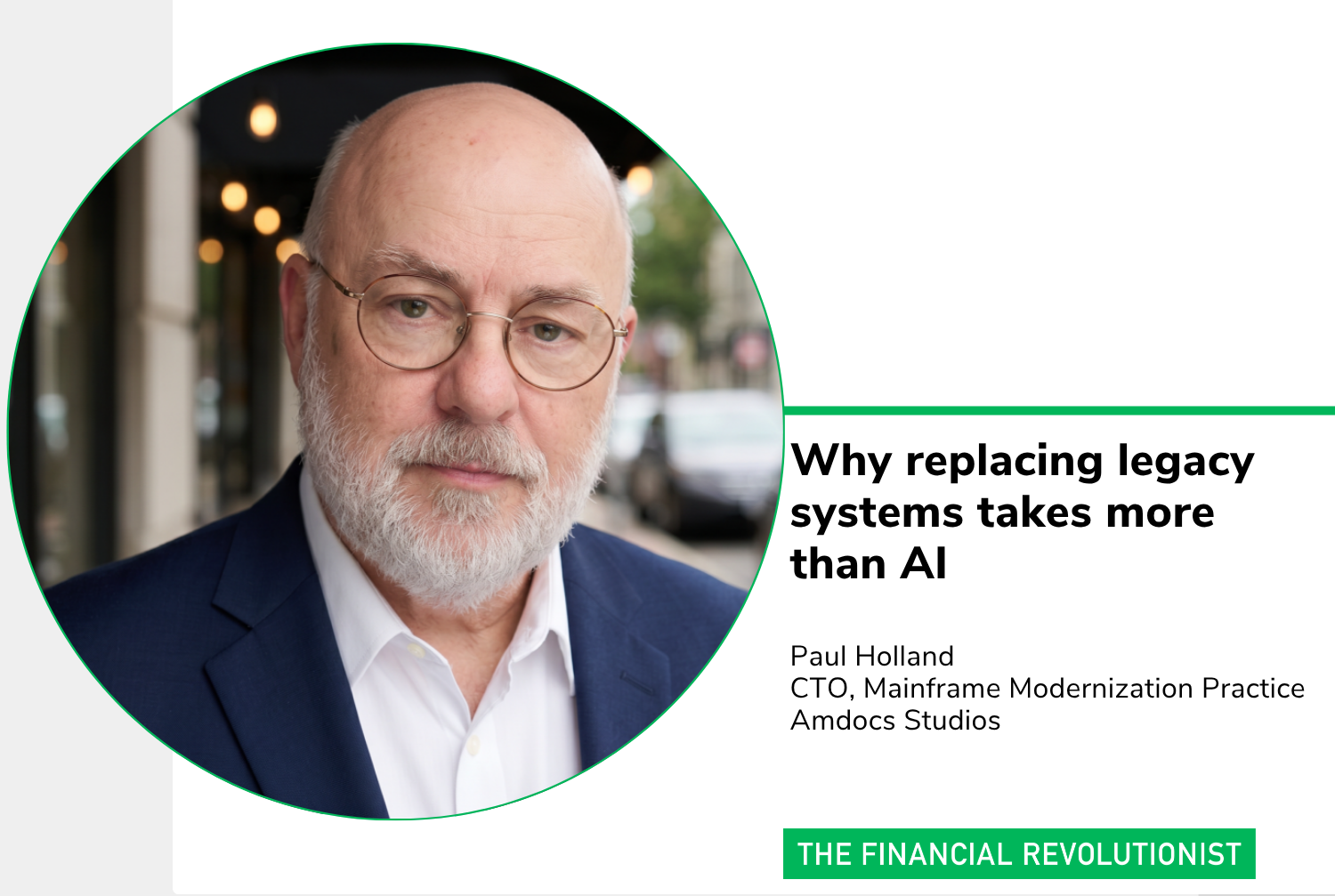 Why replacing legacy systems takes more than AI