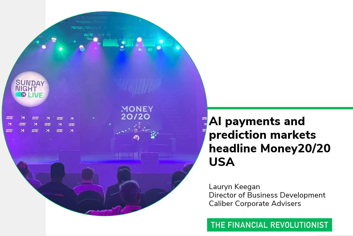 AI payments and prediction markets headline Money20/20 USA