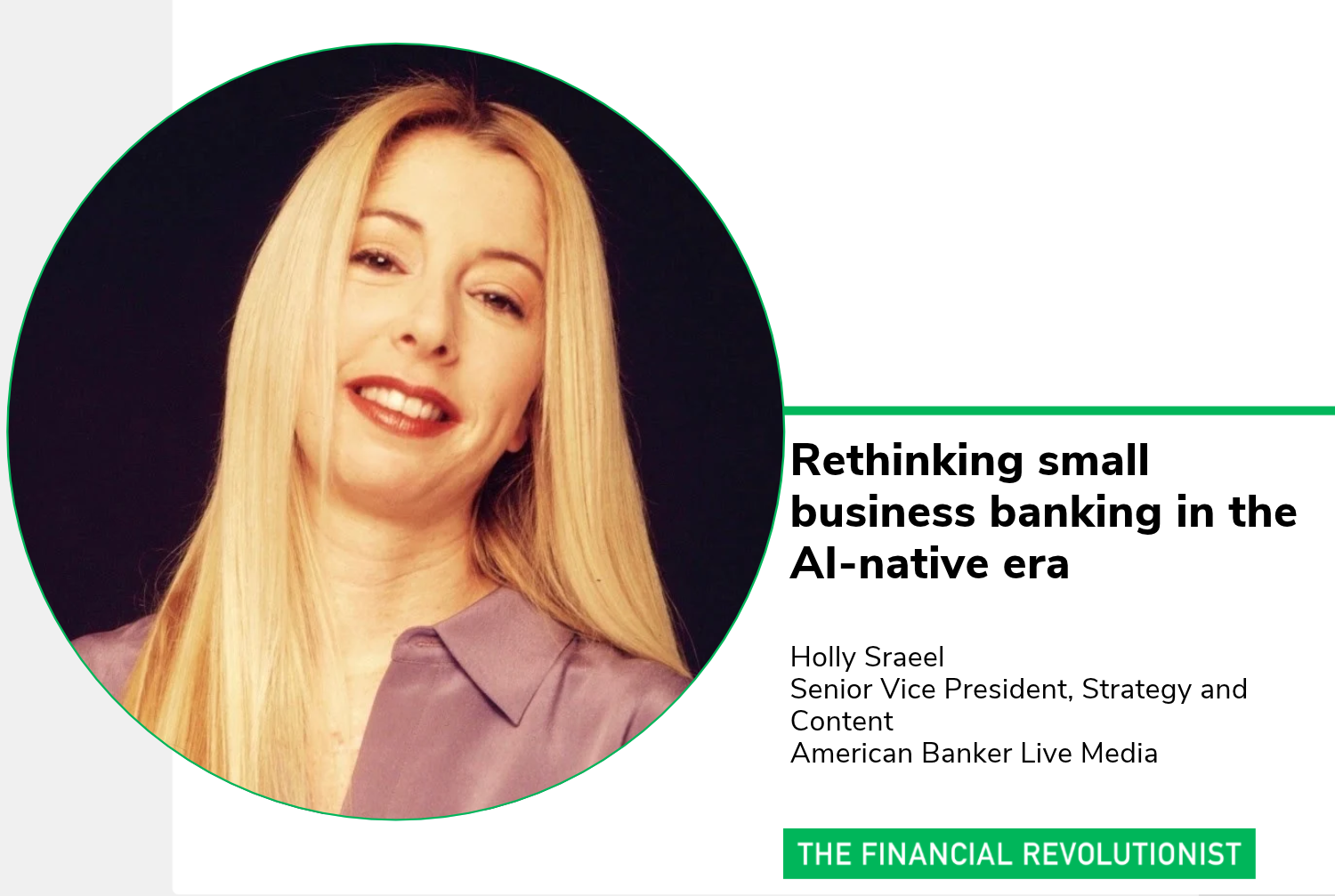 Rethinking small business banking in the AI-native era