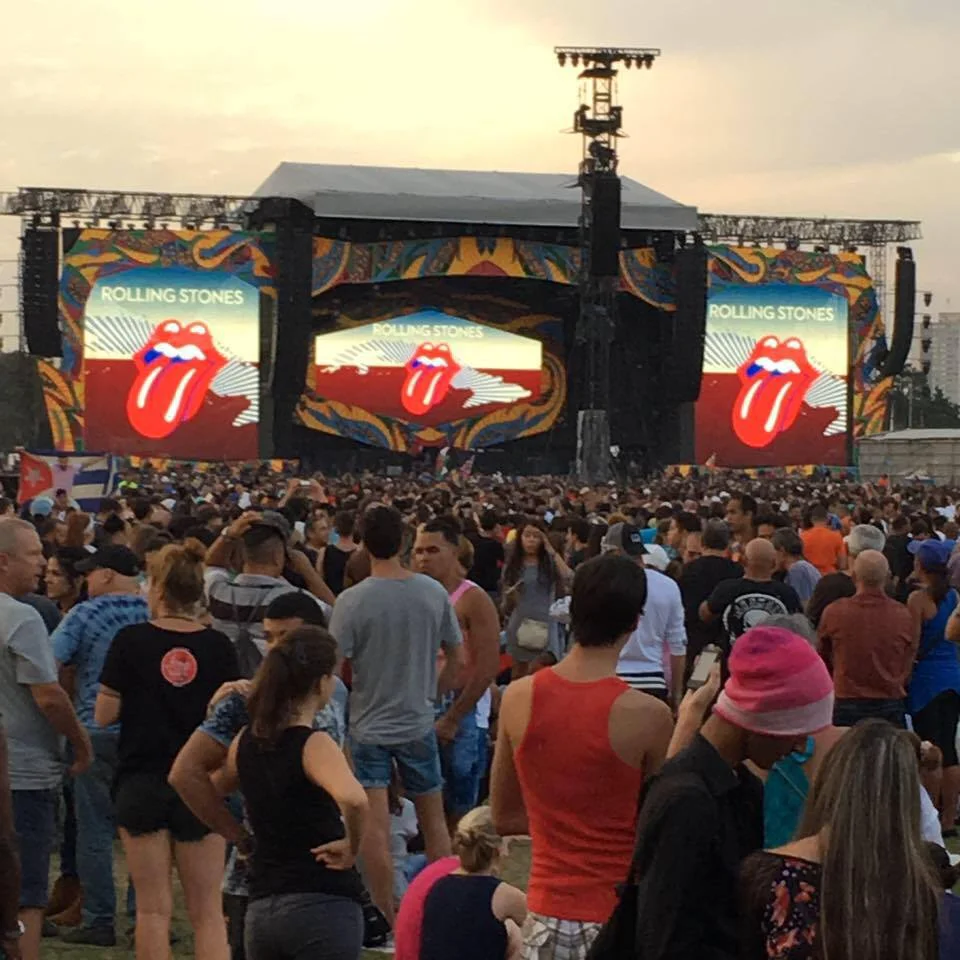 The most well behaved crowd for the worlds biggest rock band
