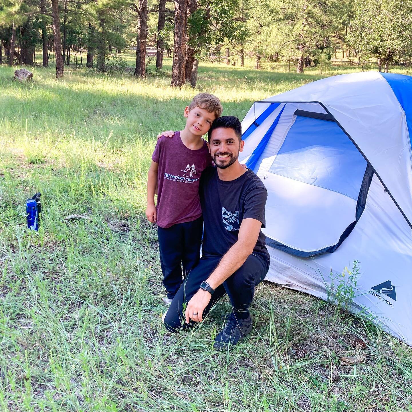 Spent last weekend at the @sttimothymesa Father/Son campout! Archery, rockets, wild reptiles, it was a blast.