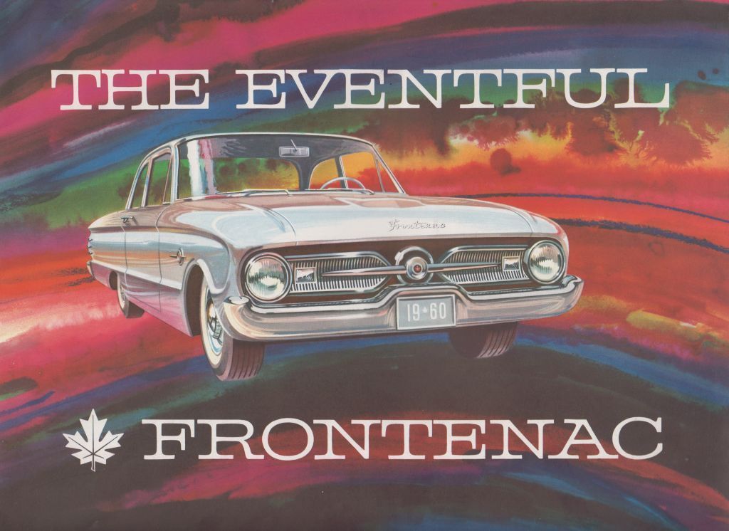 Frontenac brochure, 1960 . Collection of the Canadian Automotive Museum.