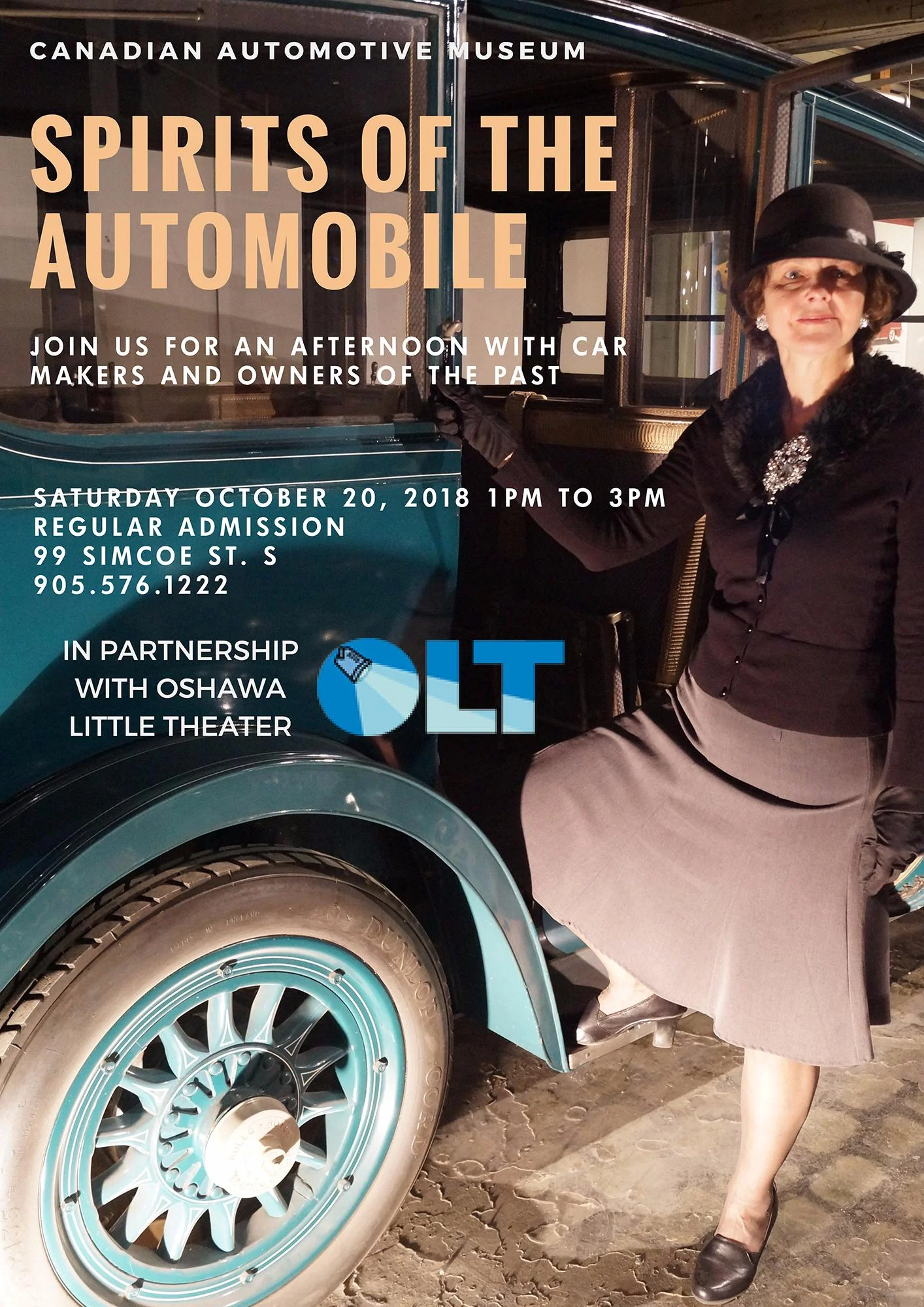 Lady Eaton with her 1912 Rolls-Royce limousine.