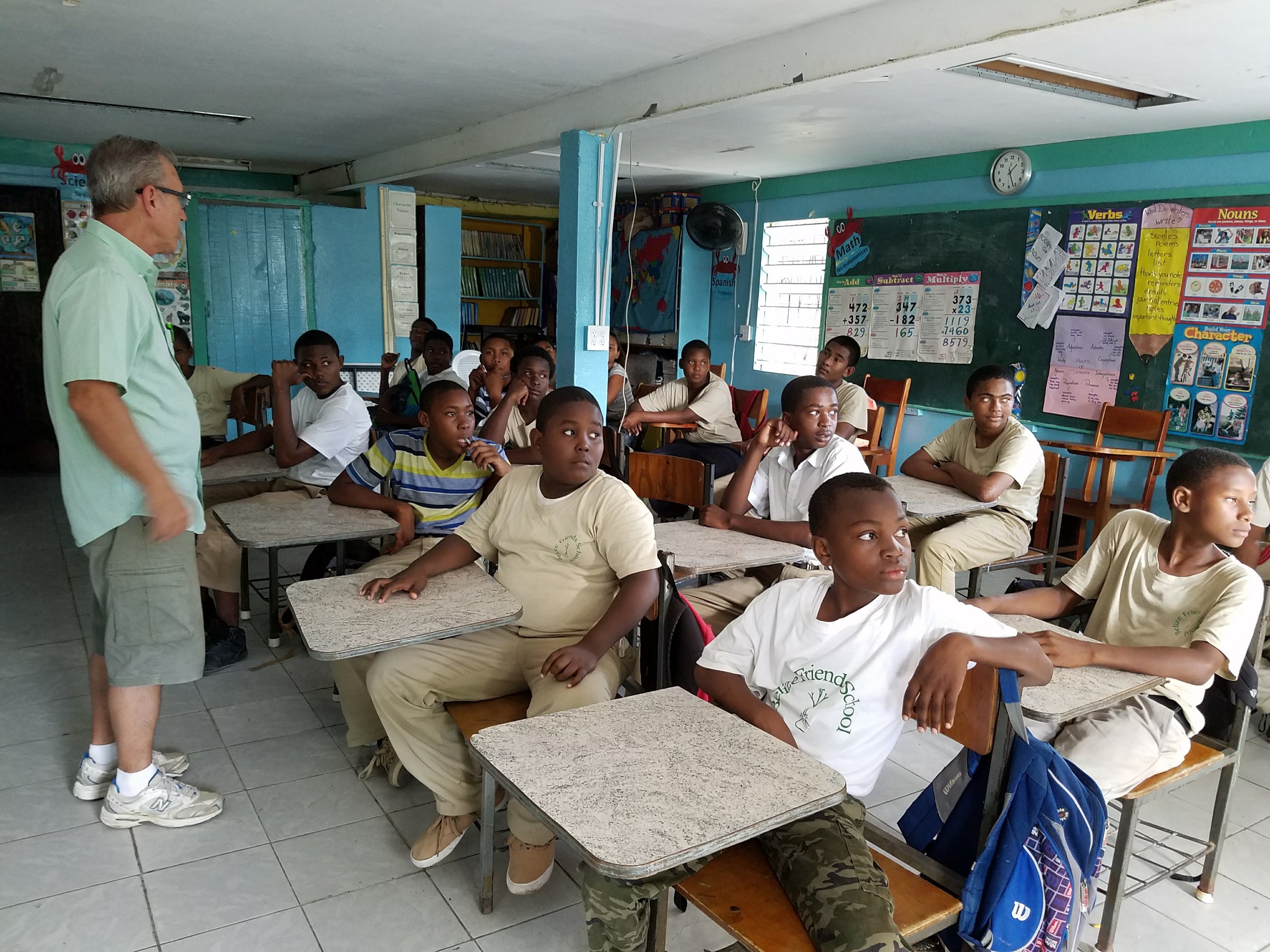 Current School Classroom