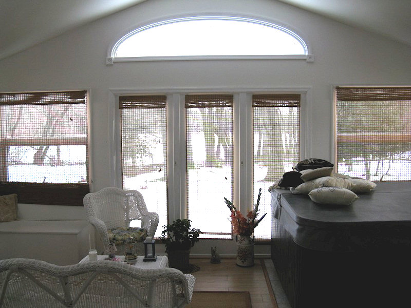 Window Unit with Half Moon