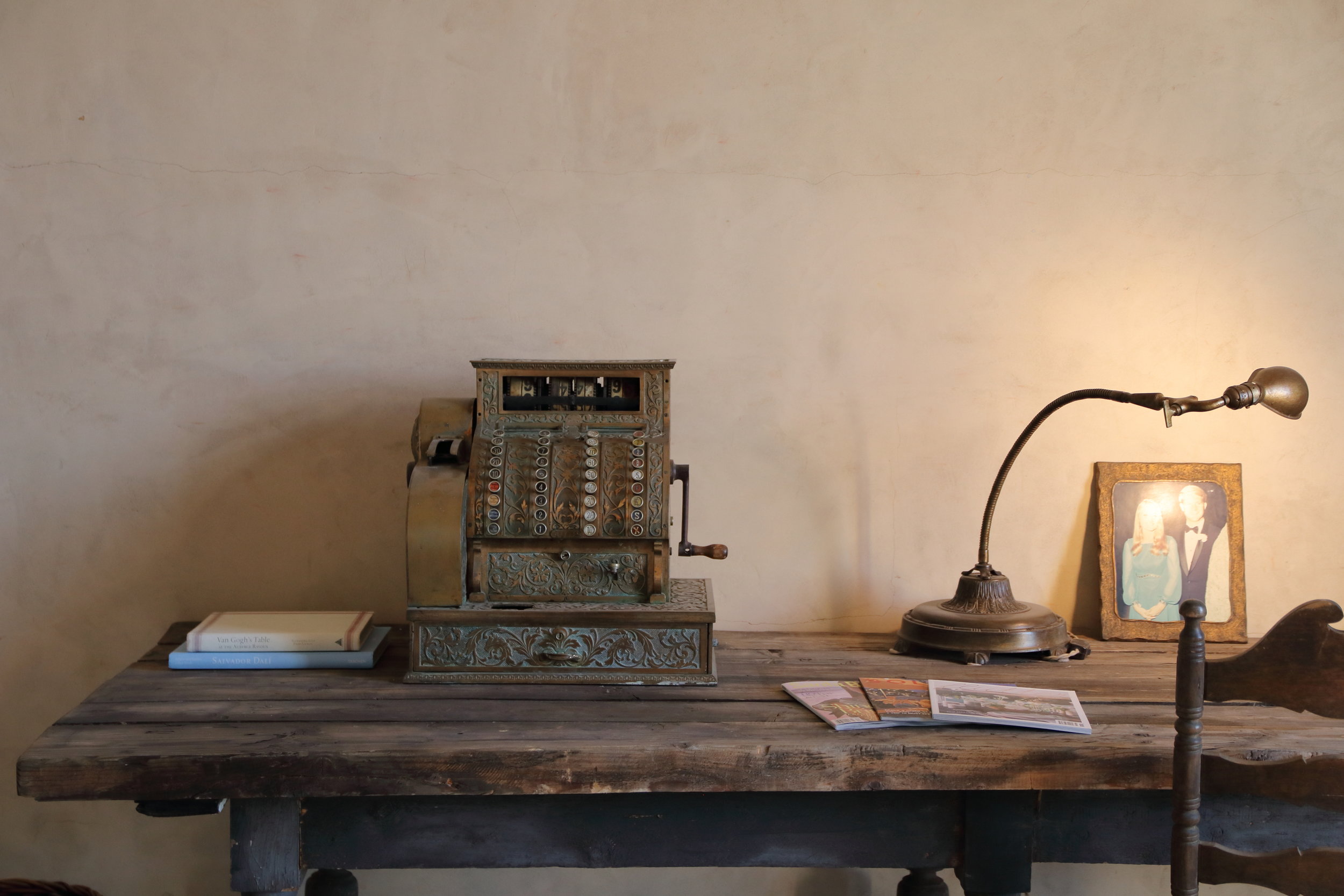  Office Detail. If an antique cash register isn't your thing, there is also a functional modern-day printer (not pictured). 