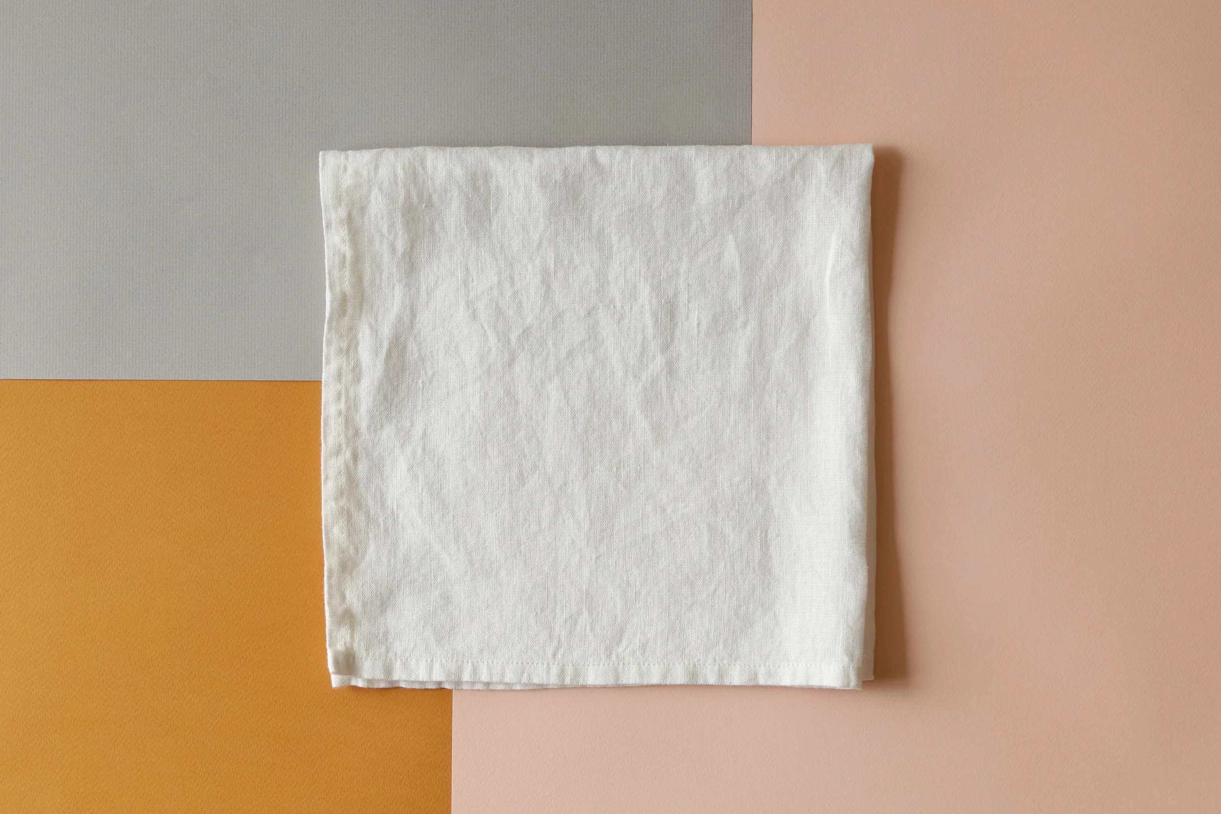 Oyster White Linen Napkin (set of 4 or 6)
