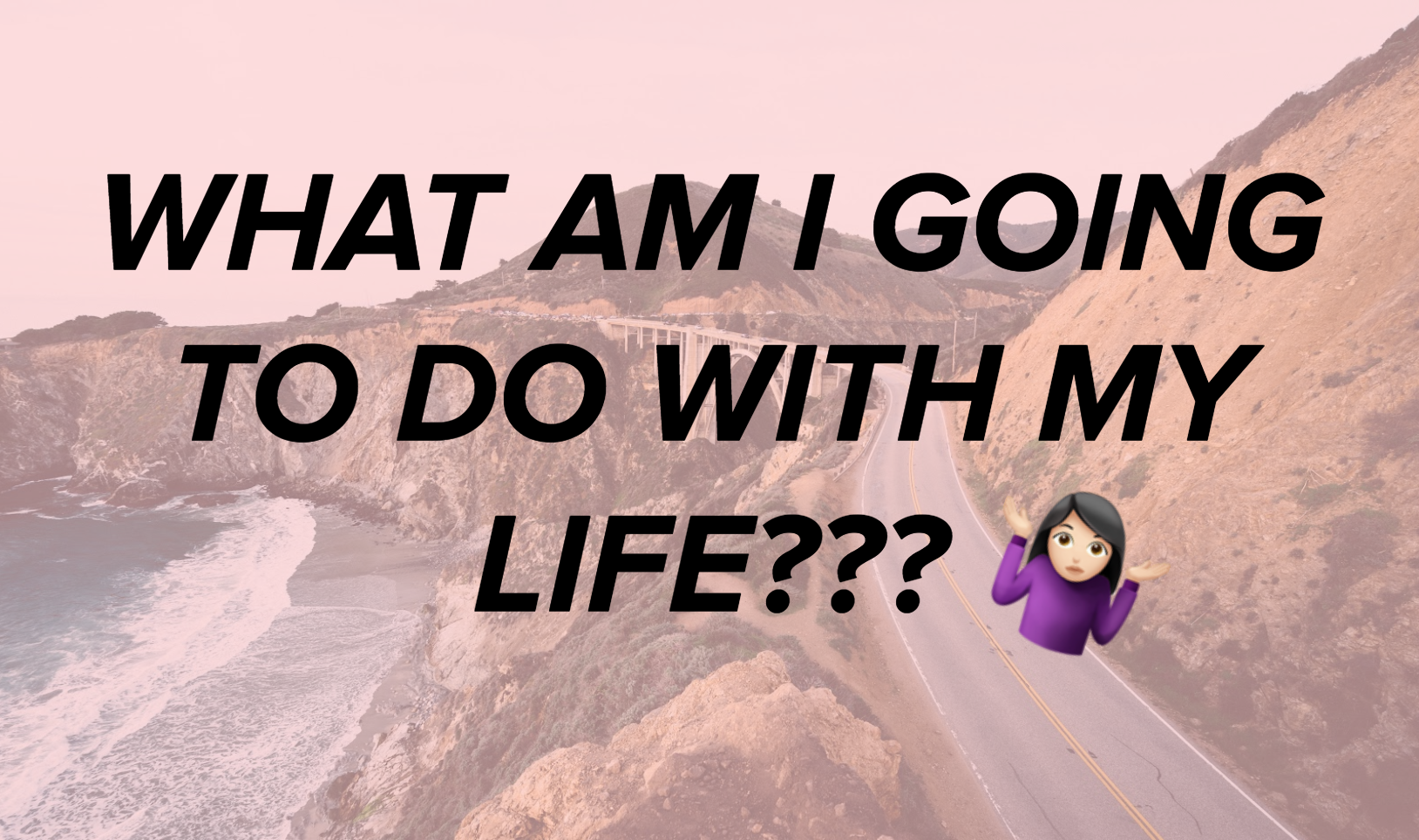 What Am I Going To Do With My Life??