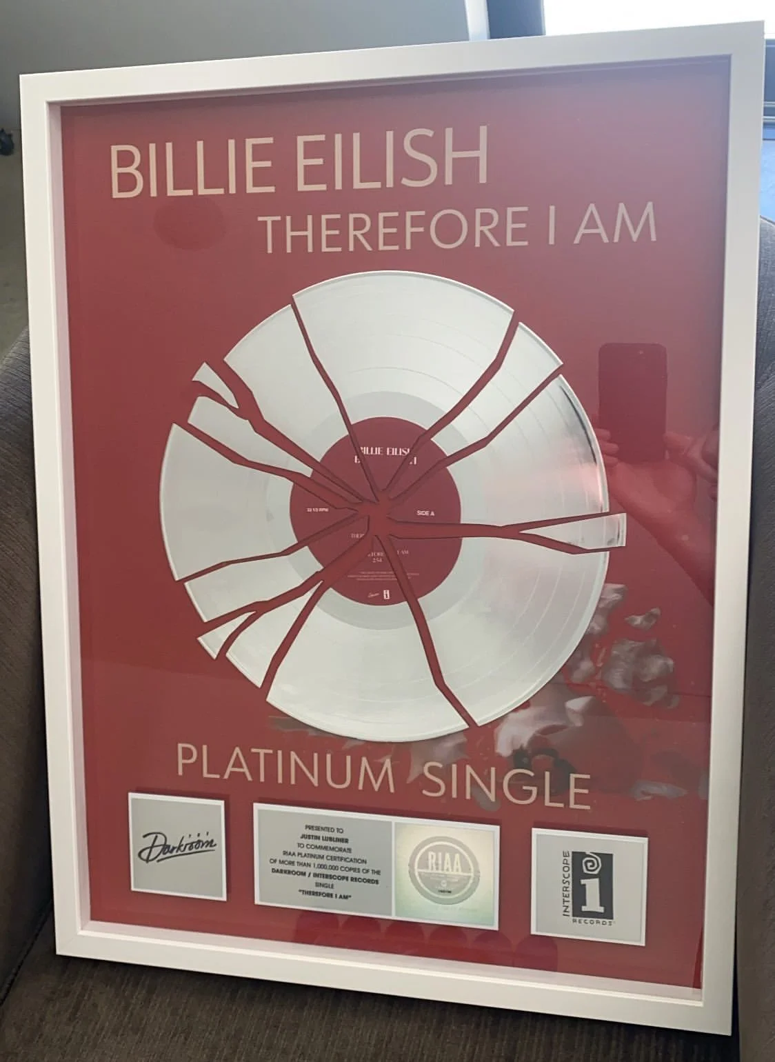 Components:  Printed background  Laser cut LP