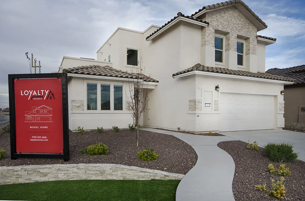 Exteriors — El Paso Homebuilder — Loyalty Homes