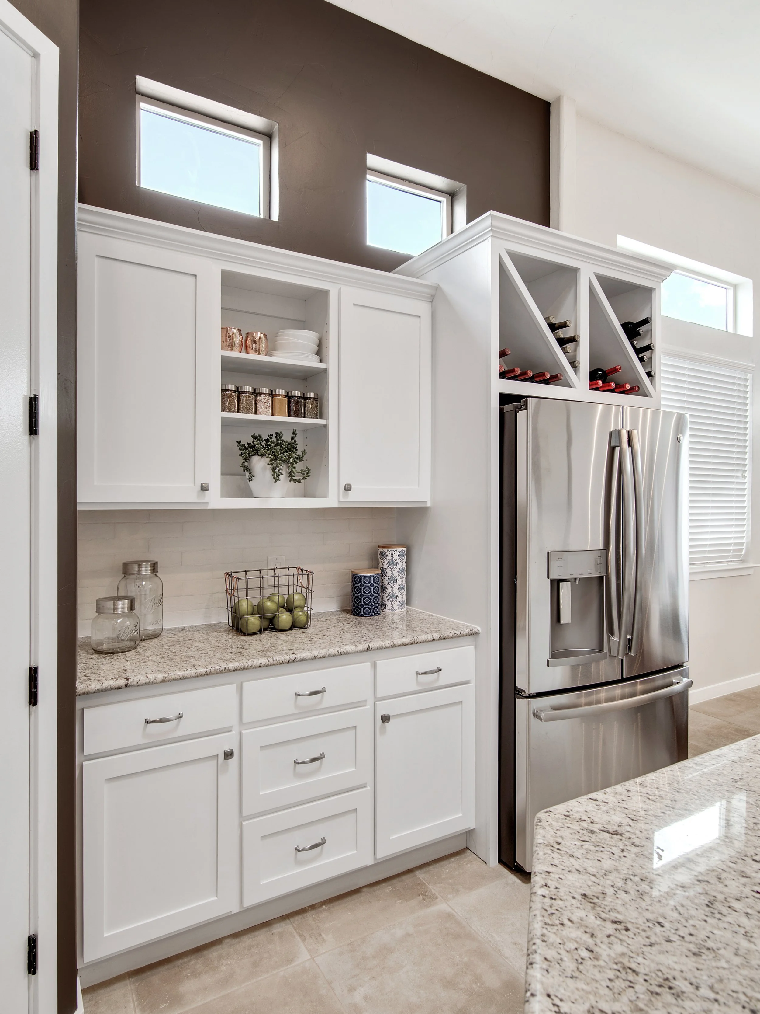 White Cabinets