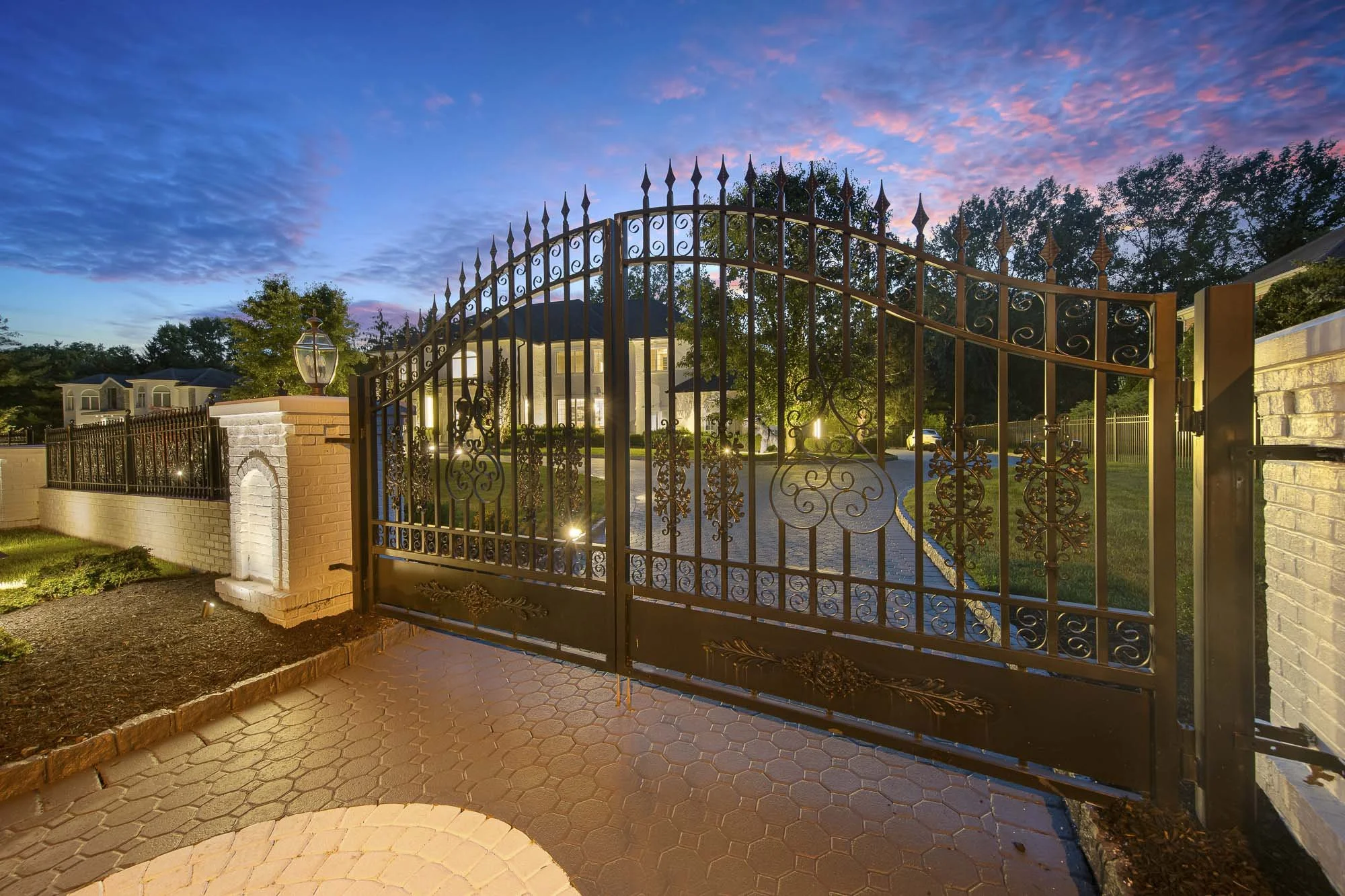 3 Gated Entrance of 85 Sherwood Rd Norwood NJ Proper.jpg