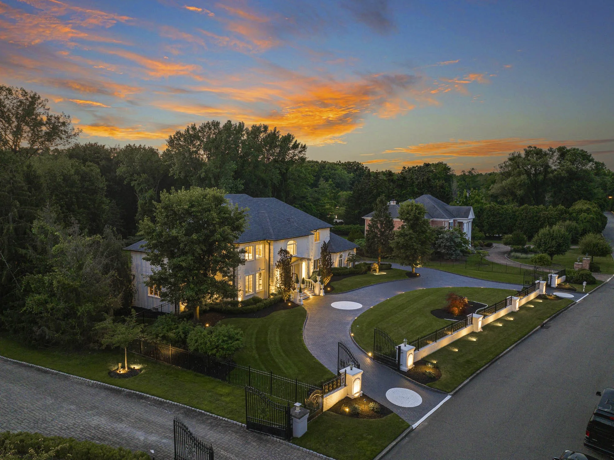 12 front left aerial of 85 Sherwood Rd Norwood NJ proper.jpg