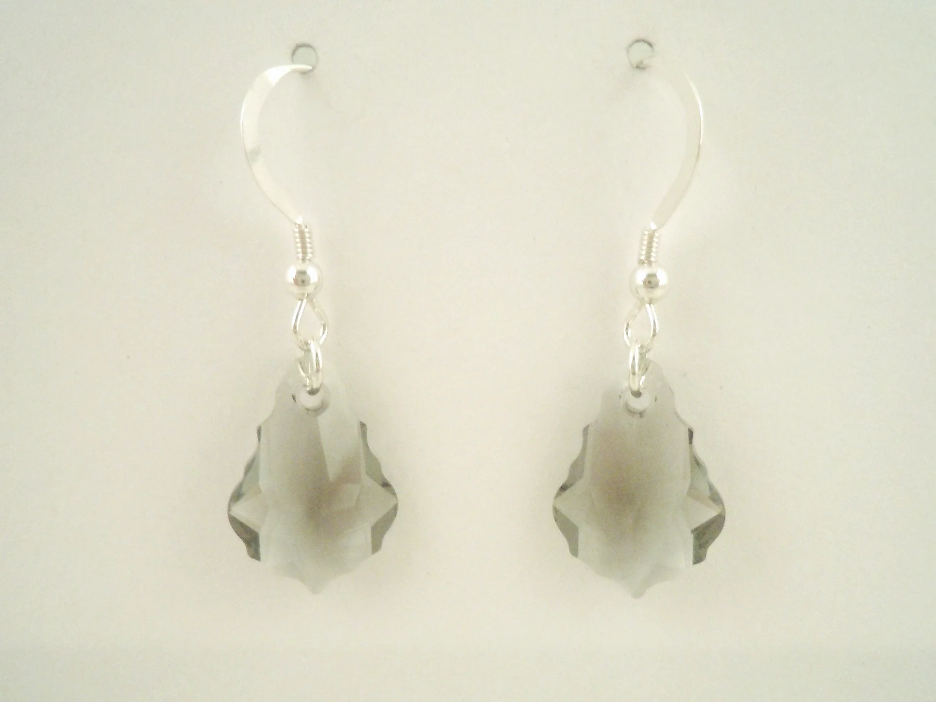 +Black Diamond Baroque Earrings