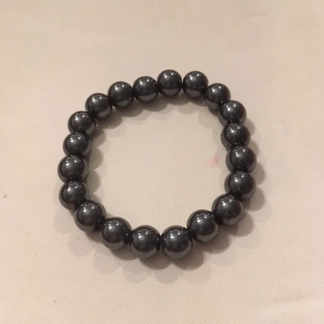 Dark Hematite Gemstone Bracelet