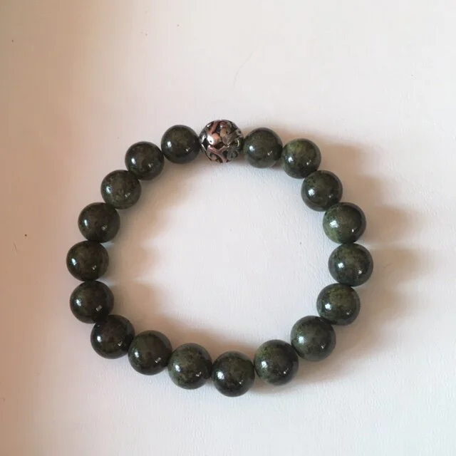 + Dark Green Jasper Gemstone