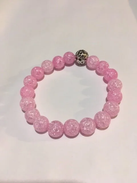 +Pink Cracked Quartz