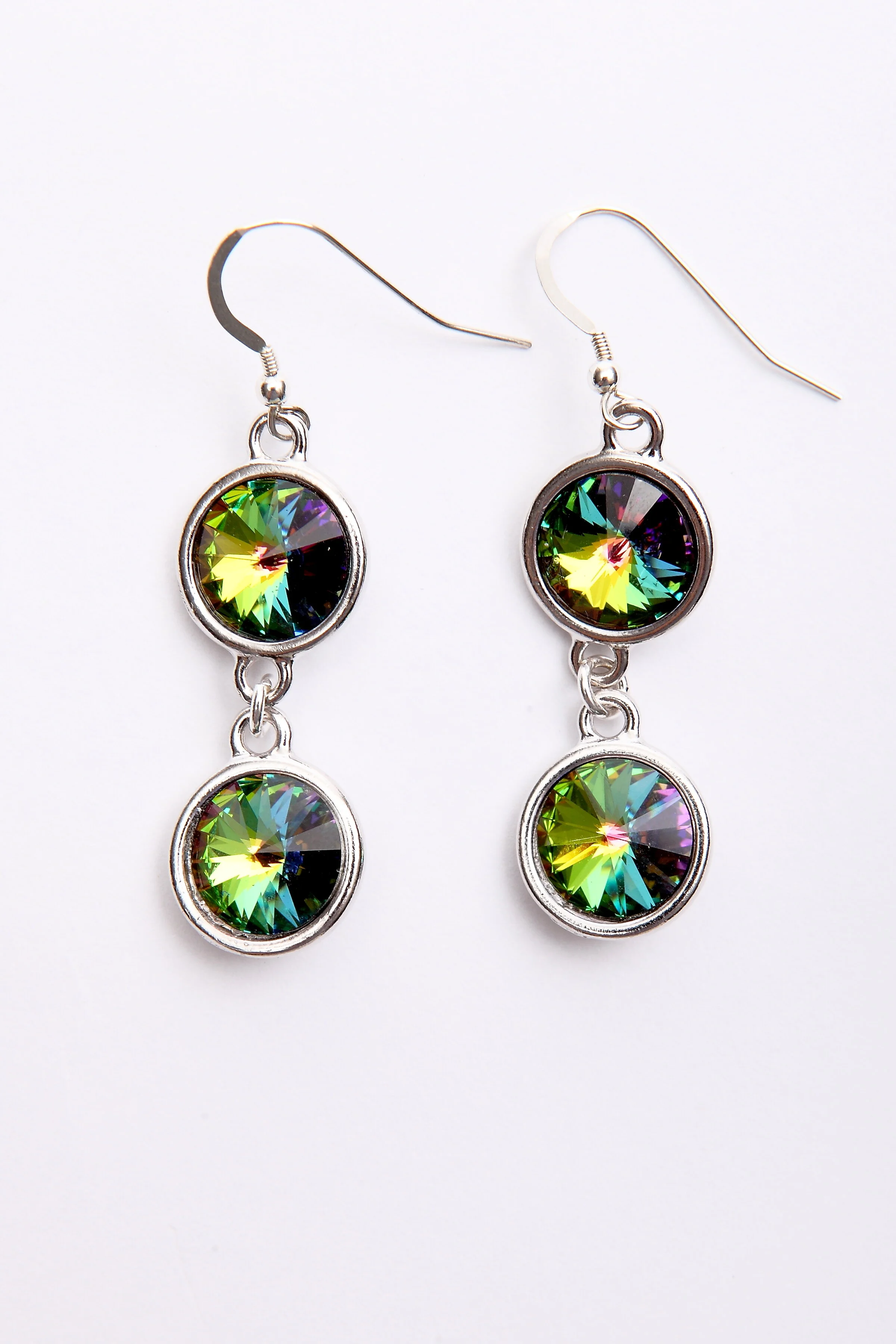 +Crystal Vitrail Medium Double Rivoli