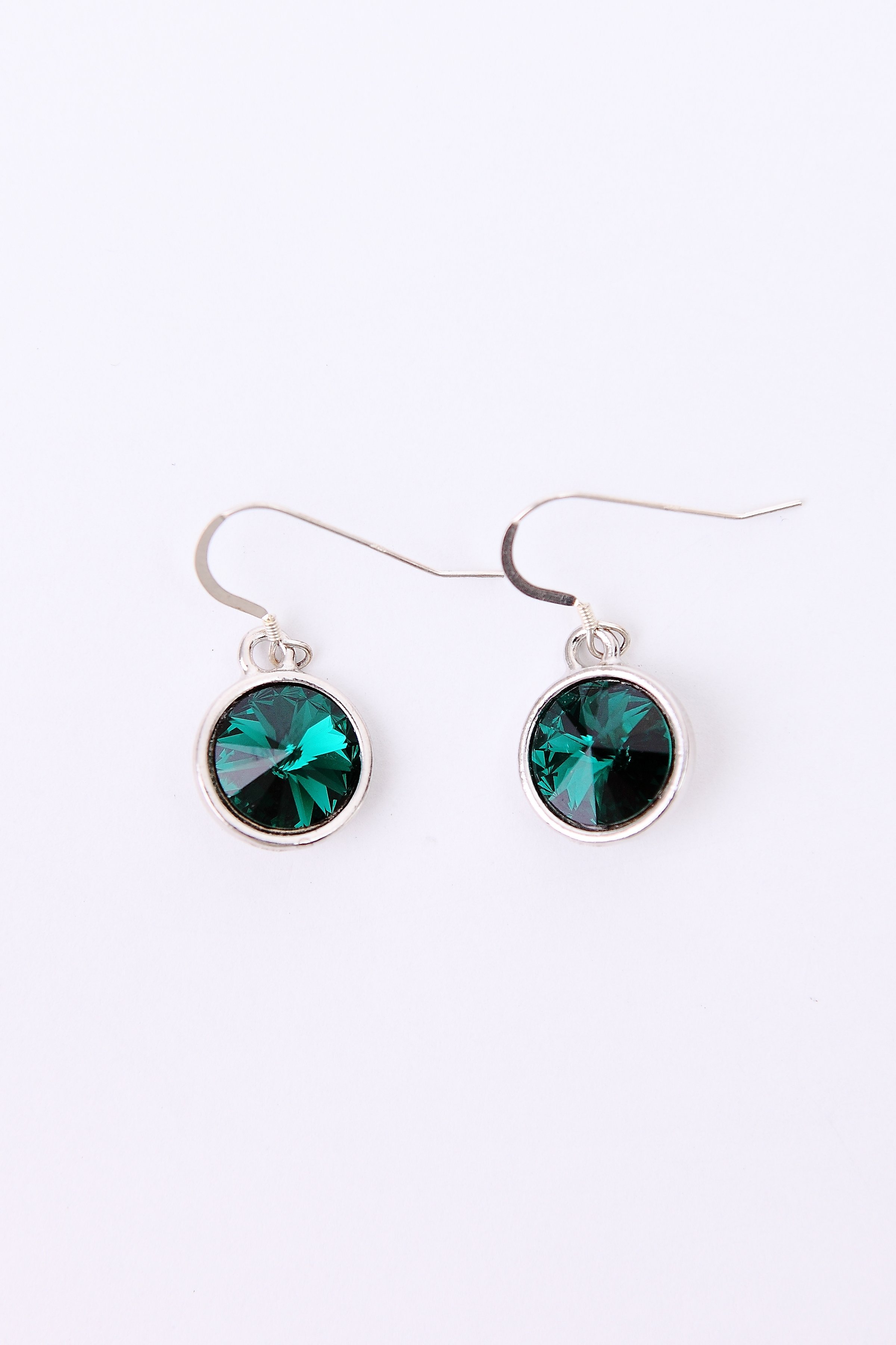 +Emerald Rivoli Earrings