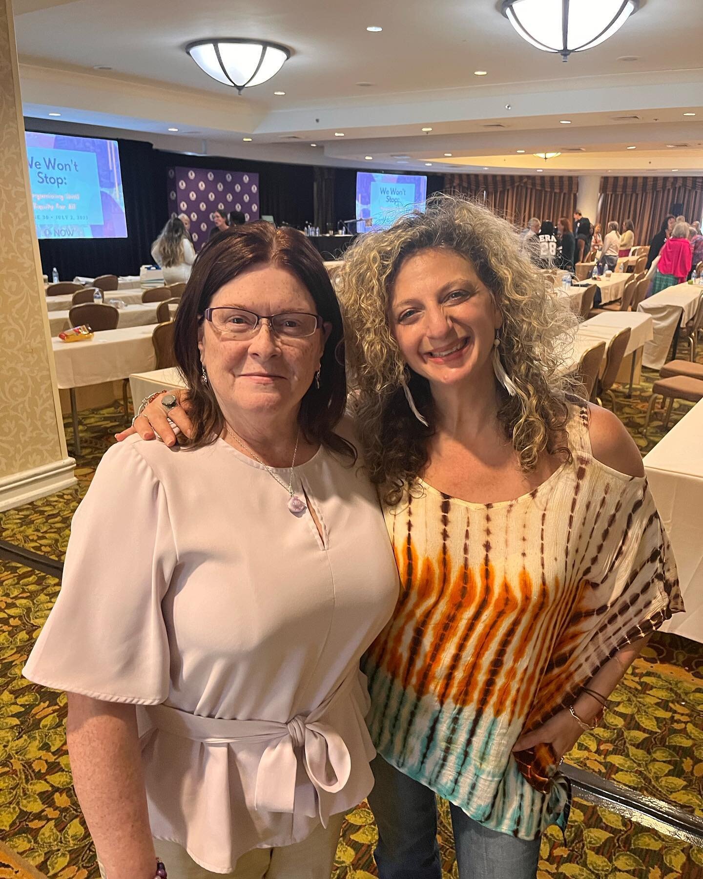 Meet Carol. I met her at one of my first NOW (National Organization for women) conferences probably 12+ years ago!  She is a strong feminist and a great lawyer! We instantly clicked and became friends and she has been buying my jewelry ever since the