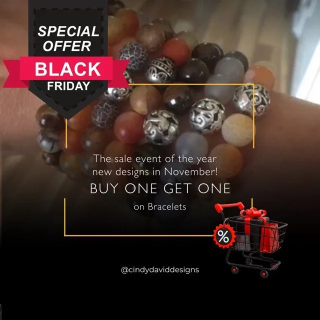 Black Friday is HERE&hellip; and it&rsquo;s all about the STACK. 💎✨
For this weekend only:
 Buy one &rarr; get one FREE
 Buy two &rarr; get two FREE
 Buy three &rarr; get three FREE
Because your energy deserves to shine in pairs.
 And honestly&helli