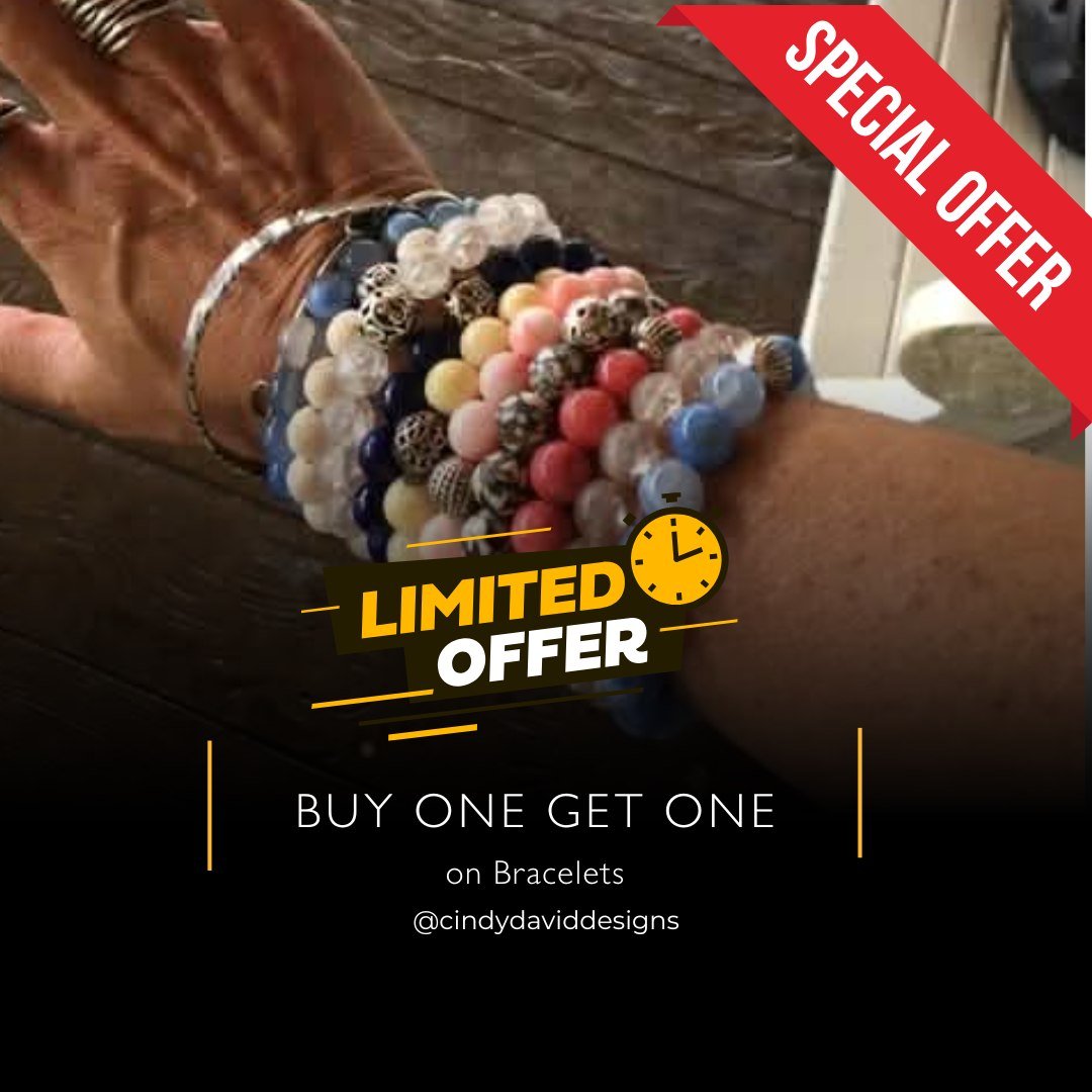 🚨 LAST CALL! Black Friday ends at MIDNIGHT tonight! 🚨

 If you&rsquo;ve been eyeing your favorite stacks&hellip; this is your moment to shine. 💎✨
Our biggest bracelet sale of the year is almost over &mdash; and you do not want to miss this:
✨ Buy 