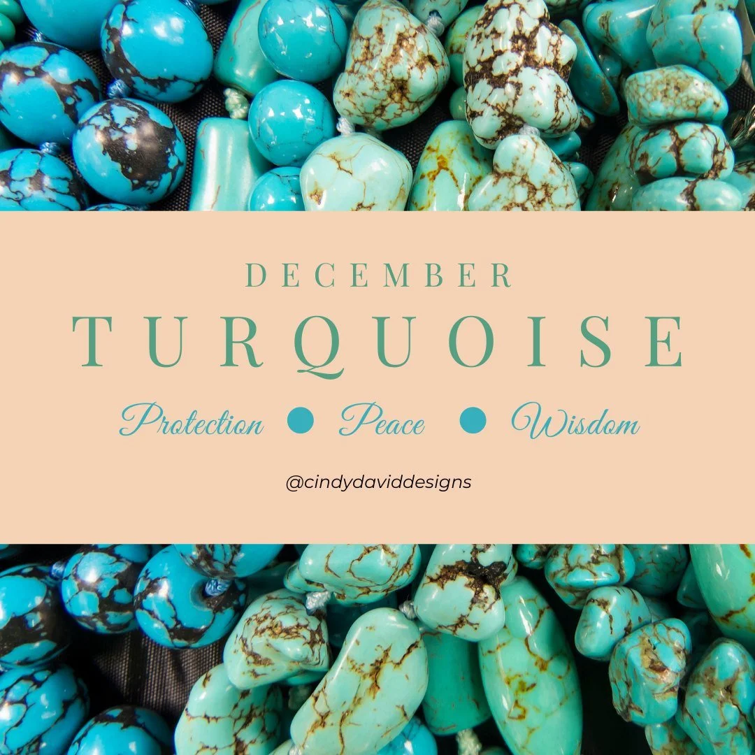 December&rsquo;s birthstone is here &mdash; Turquoise, the stone of protection, serenity, and ancient wisdom. 💎✨

A symbol of clarity, calm, and soulful strength, Turquoise has been cherished for centuries as a stone that protects your journey while