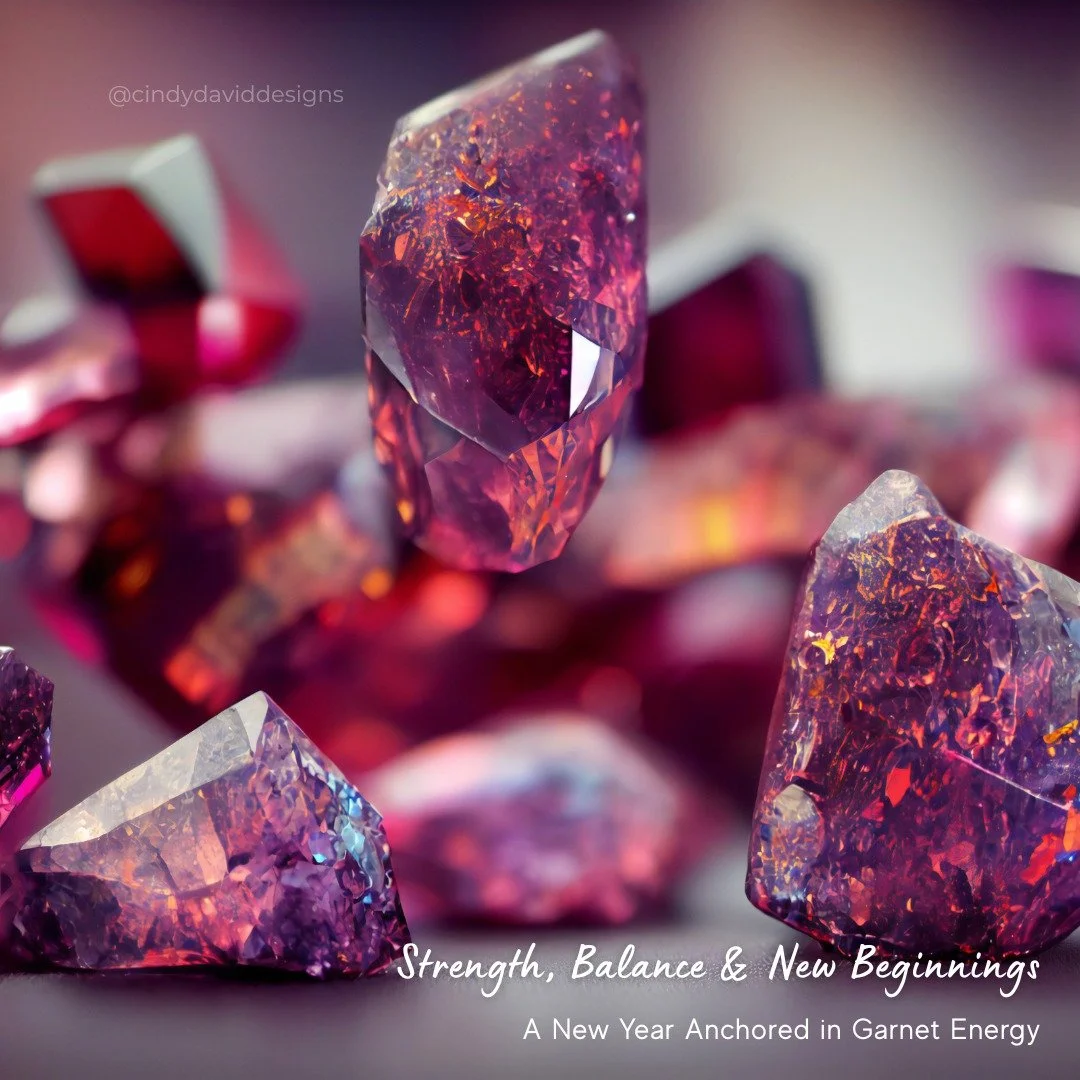 January&rsquo;s birthstone, Garnet, is known as a stone of vitality, protection, and inner strength. ❤️

Traditionally believed to attract positive energy, Garnet is associated with improved physical health, emotional balance, and spiritual grounding