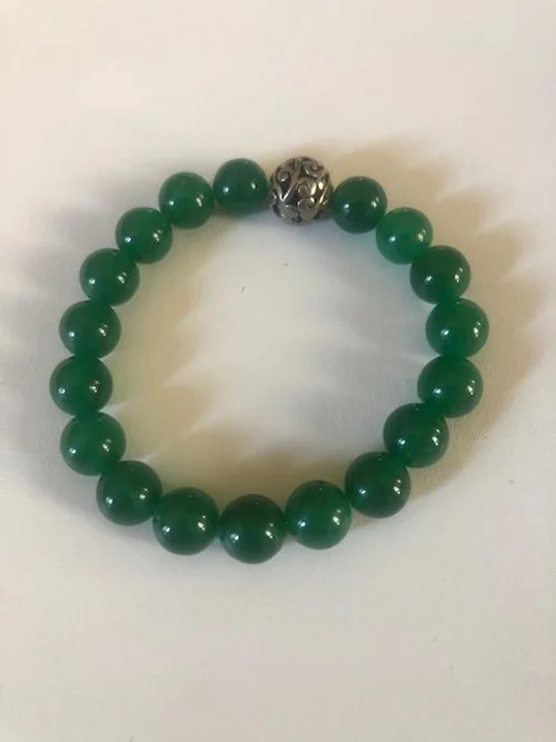 Green Adventurine Gemstone Bracelet