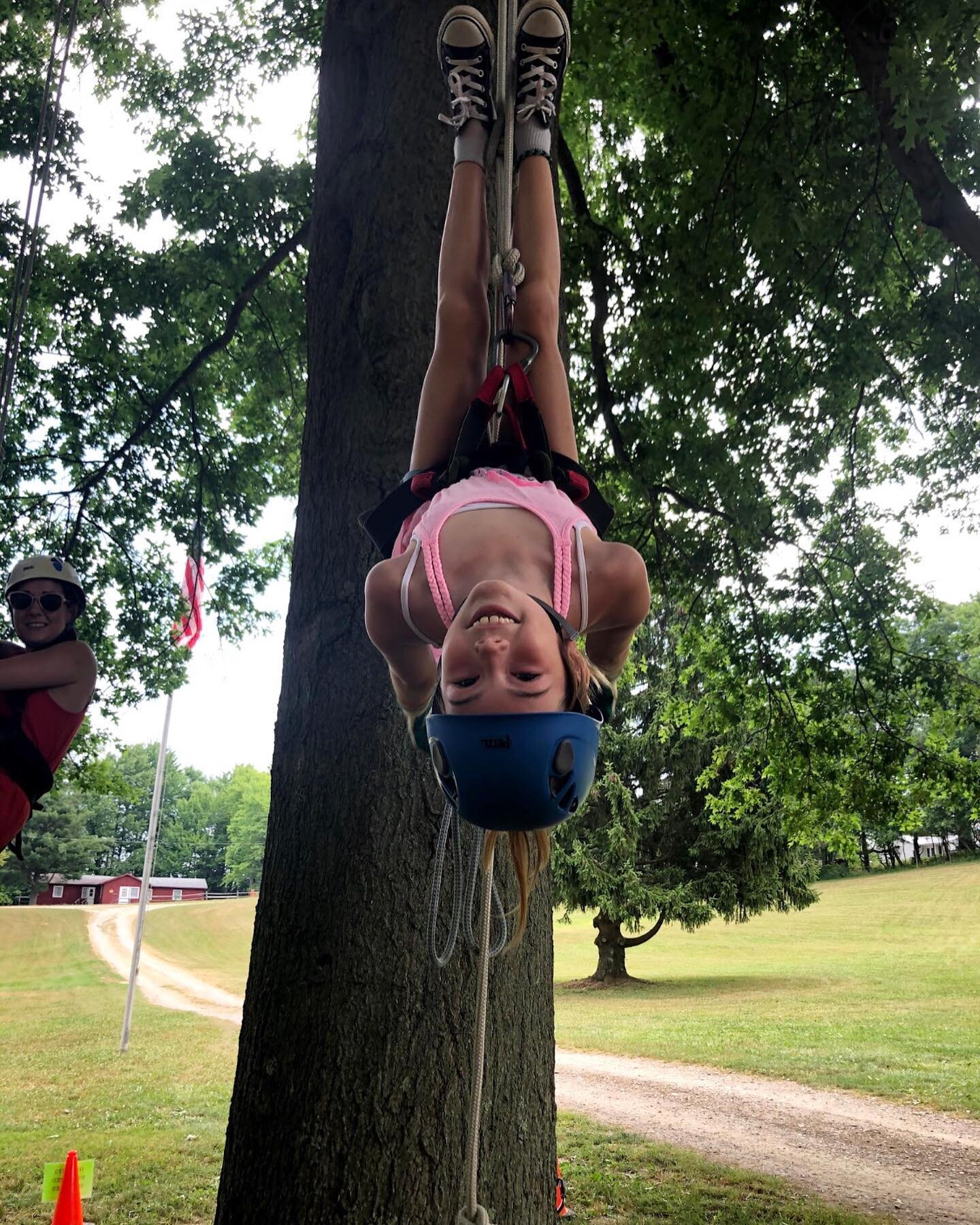 Hangin&rsquo; around at family camp!🌳 #Summer2020 #TreeClimbing #FamilyCamp