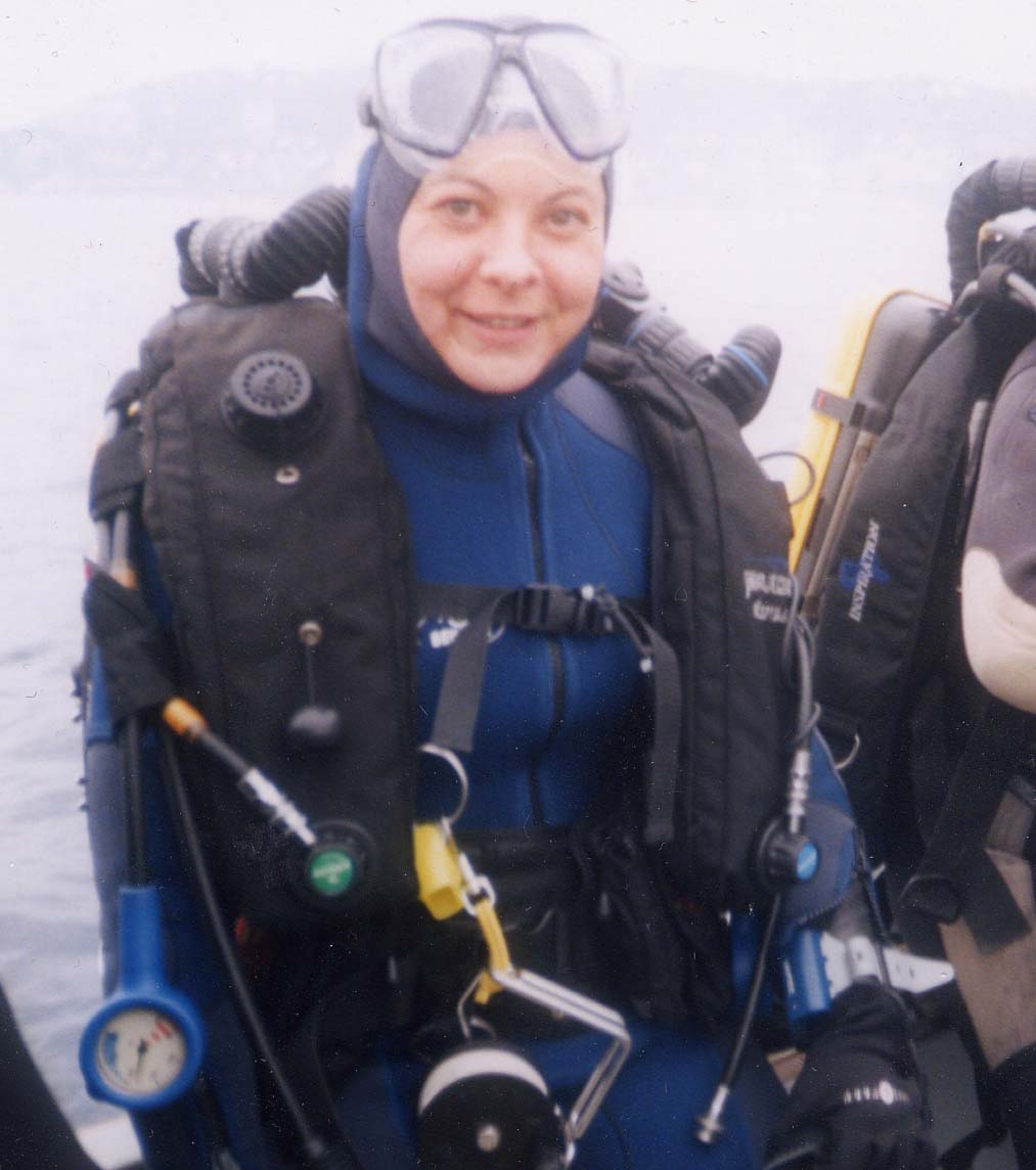  Florence using a BUDDY rebreather 