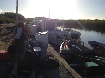 Hmm which local boat are we taking?