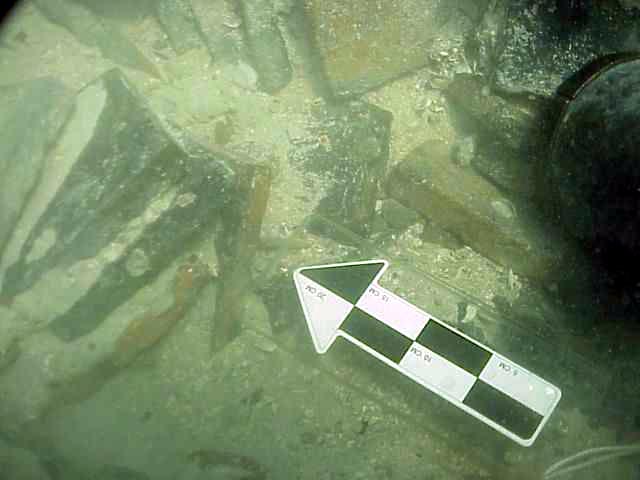  Stacks of French terrocatta floor times as they are uncovered on The Tile Wreck 