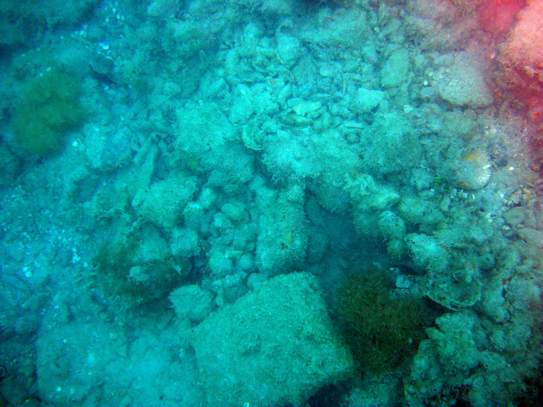  The possible centre of the wreck site 