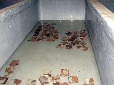  Terracotta floor tiles from The Tile Wreck , waiting recording.