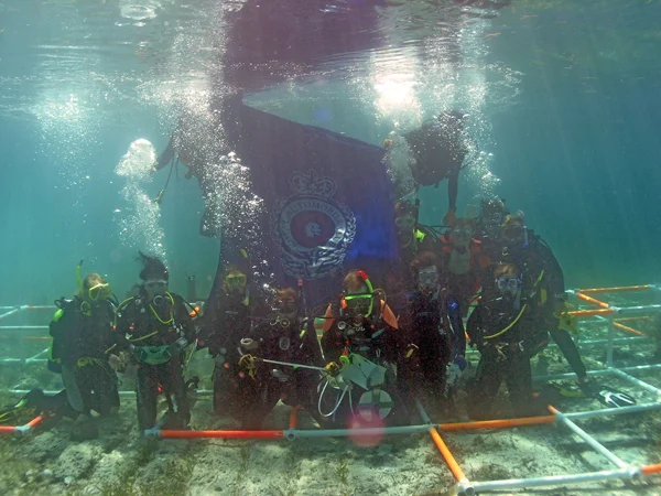 RAC flag, too big for the depth
