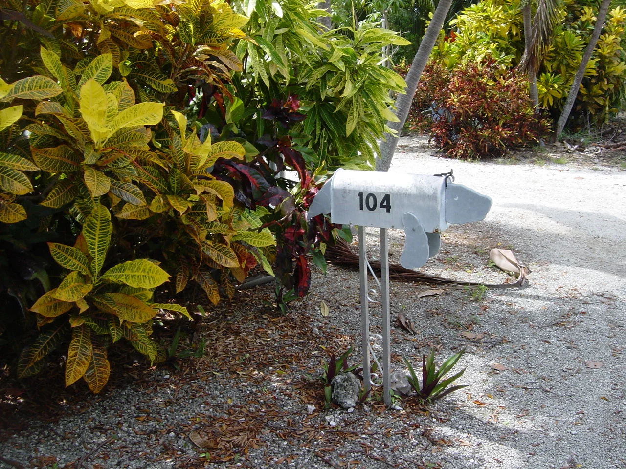 American style manatee mail box