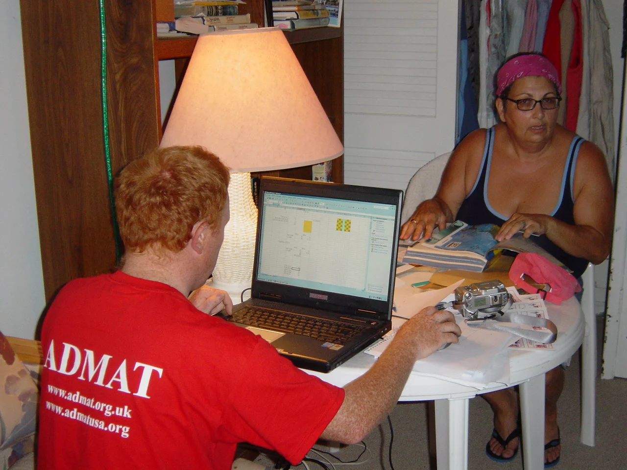 Guillaume & Angela O' Reilly working