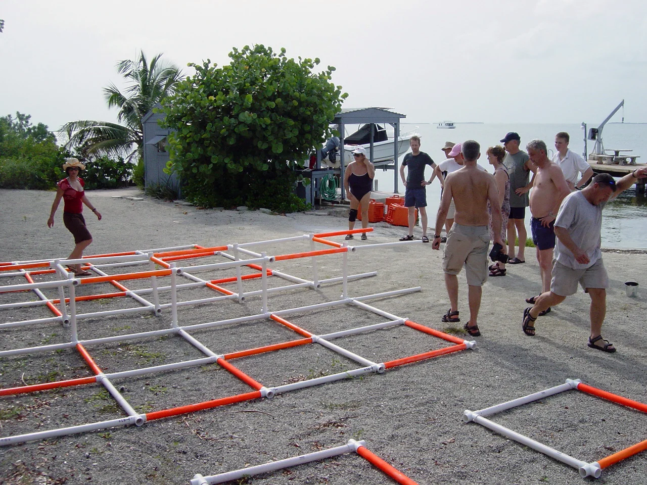 Total teamwork in putting together the grid