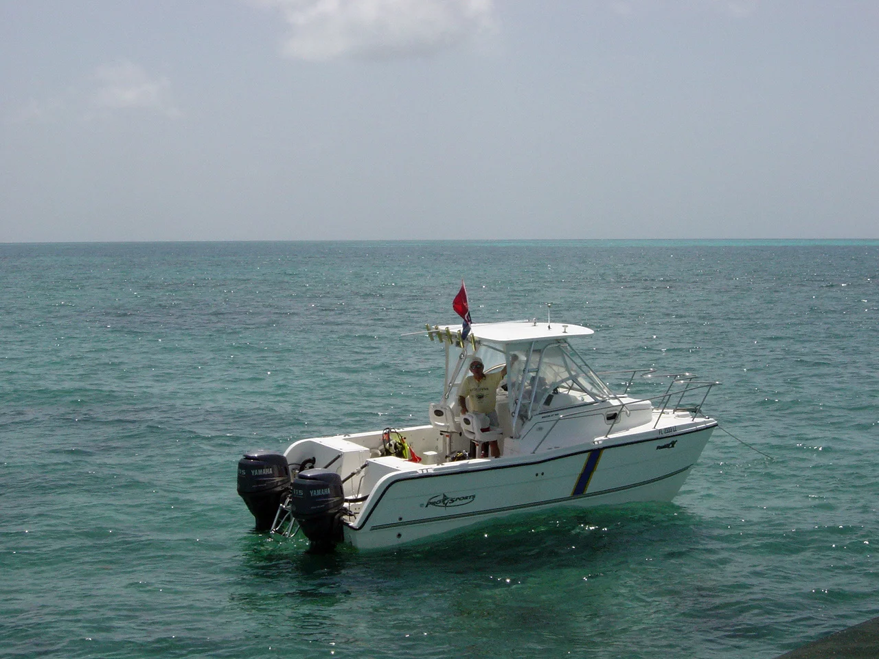 Dive flag up, local regulations conformed with