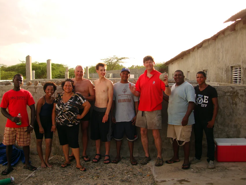 The May 2013 Team who surveyed The Tile Wreck