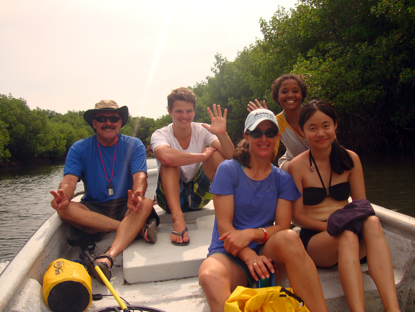 John and his international team of student maritime archaeologists, as they travel through the mangroves to The Tile Wreck